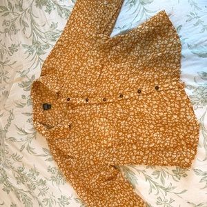 Scrunchies/Floral Button Up/Jeans/Tshirt